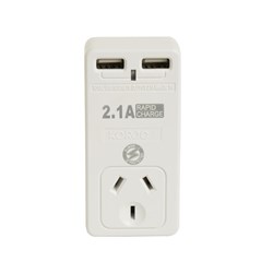 Korjo USB & Power Adaptor Australia Only